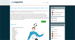 Desktop Screenshot of leaguehut.com